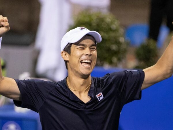 Mackenzie McDonald of the United States at the Citi Open in August 2021