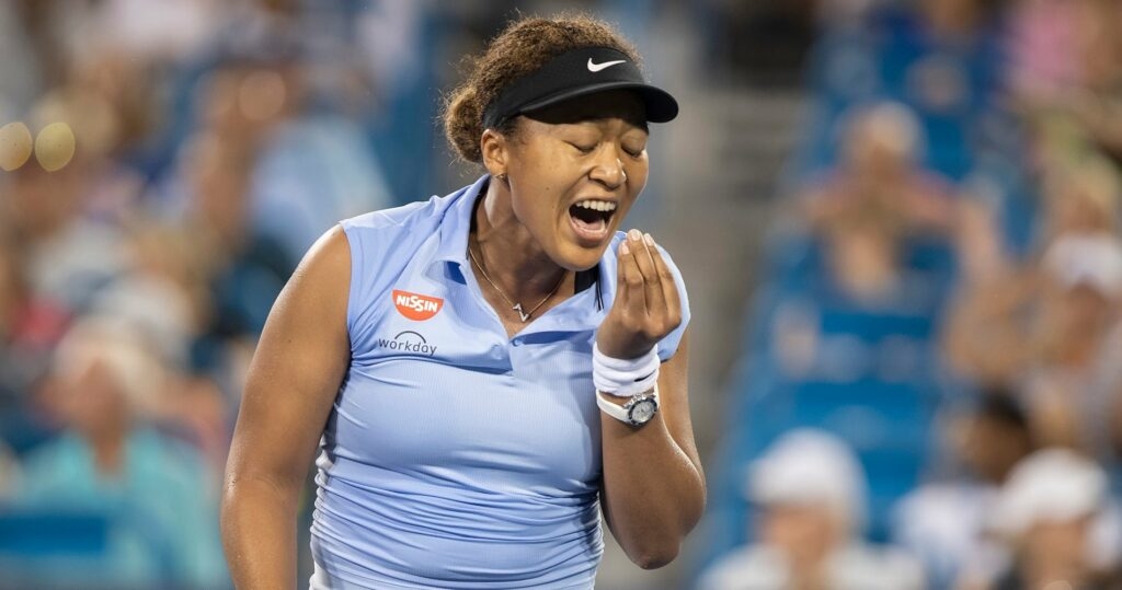 Naomi Osaka at Cincinnati in 2021