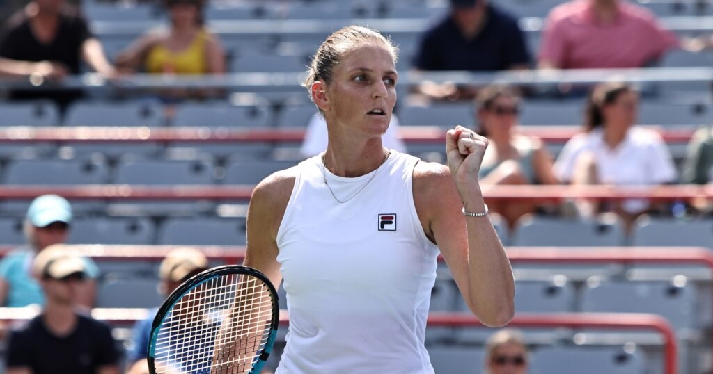 Karolina Pliskova à Montréal en 2021