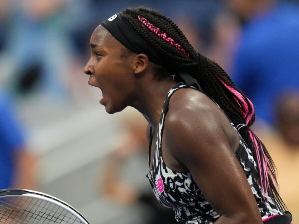 Coco Gauff at the US Open 2021 (Panoramic)