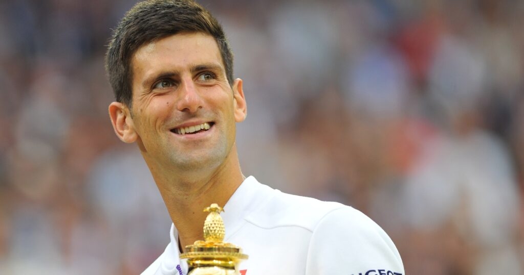 Djokovic 2015 Wimbledon (Panoramic)