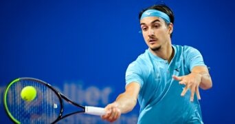 Lorenzo Sonego at the Open Sud de France 2021 - Montpellier - 26/02/2021