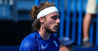 Stefanos Tsitsipas at Tokyo Olympics in 2021