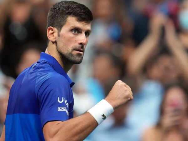 Novak Djokovic close-up