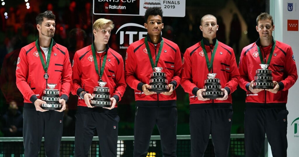 Denis Shapovalov et Félix Auger-Aliassime, Coupe Davis, 2019