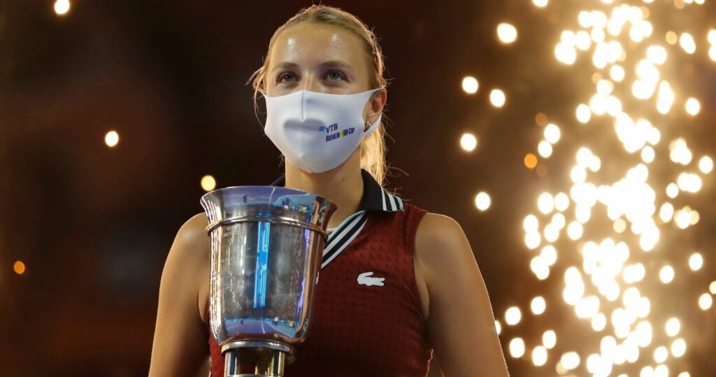 Anett Kontaveit in Moscou, 2021