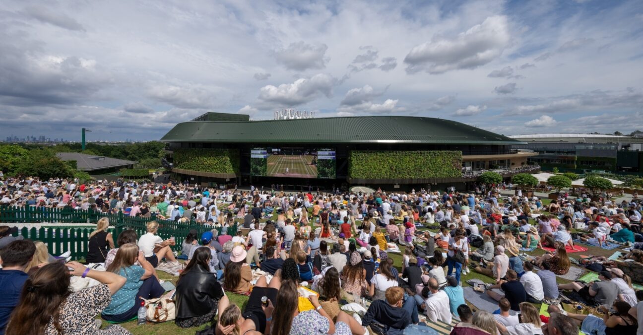 Wimbledon crowd