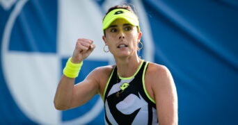 Alizé Cornet, à Chicago en 2021