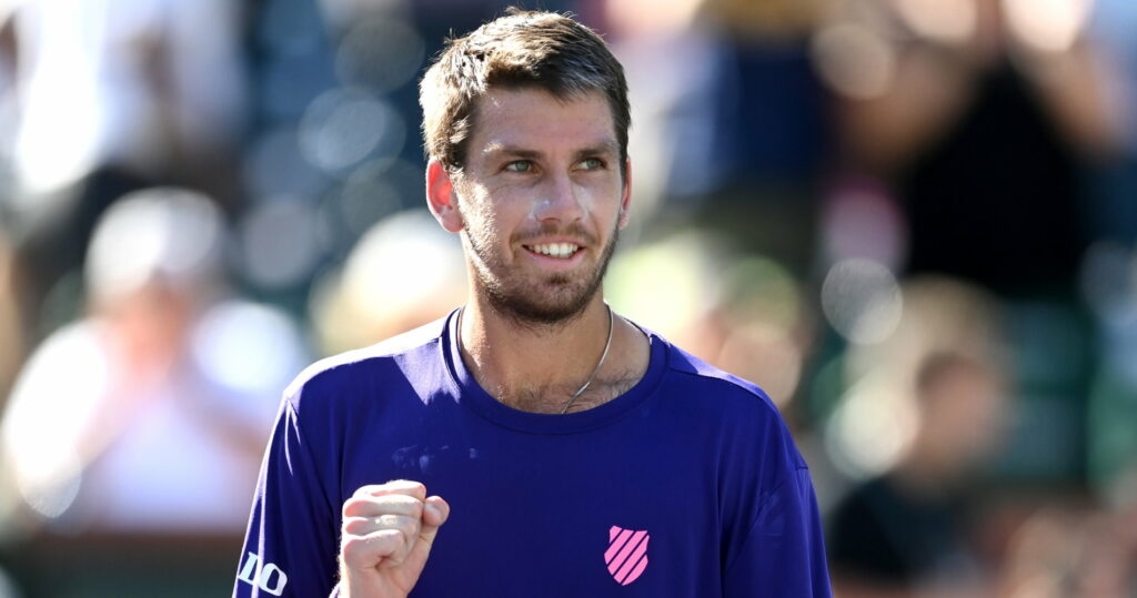 Cameron Norrie, à Indan Wells en 2021