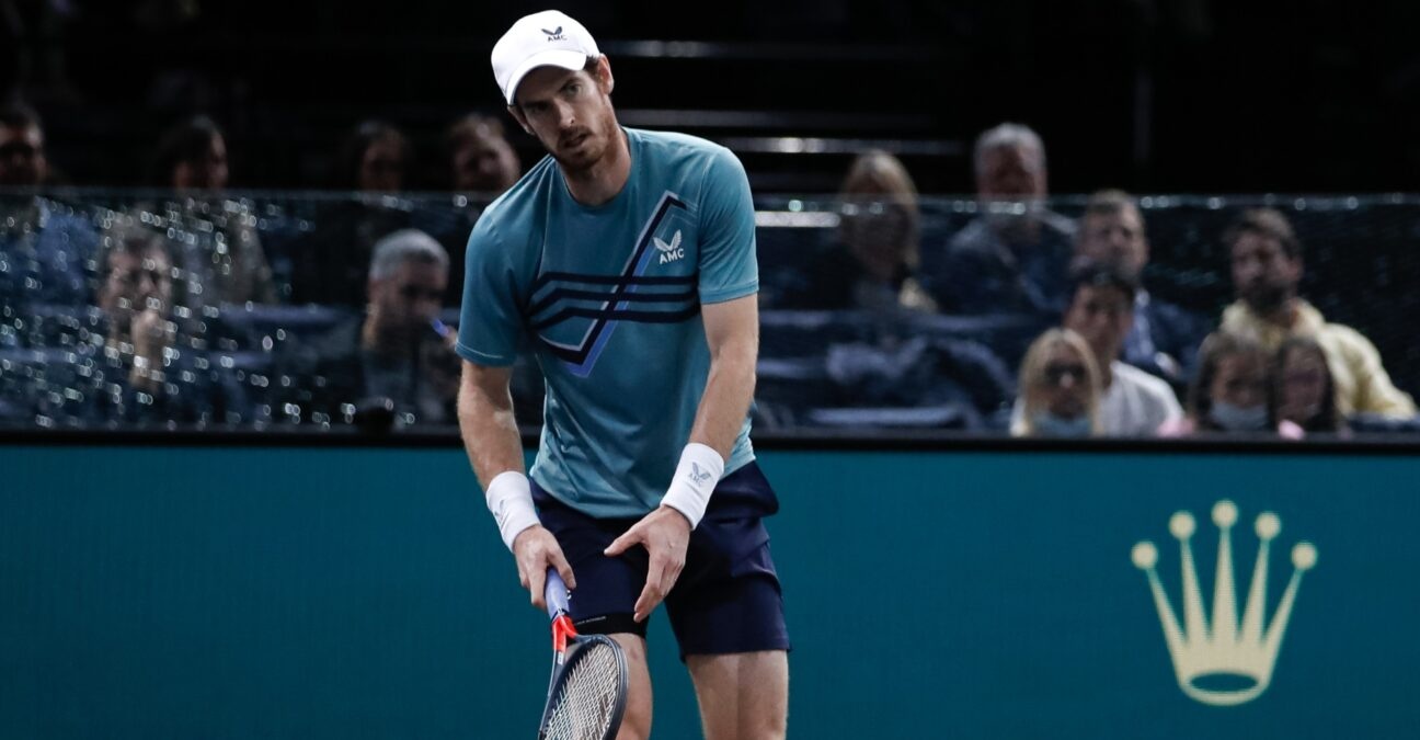 Andy Murray downhearted in Paris 2021