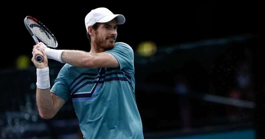 Andy Murray, Rolex Paris Masters, 2021