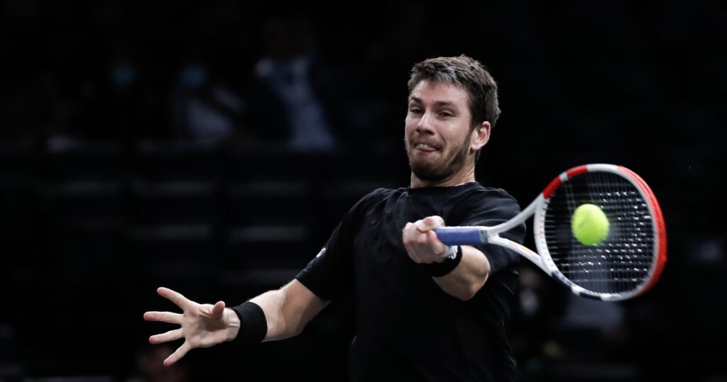 Cameron Norrie R1 Paris Masters 2021 