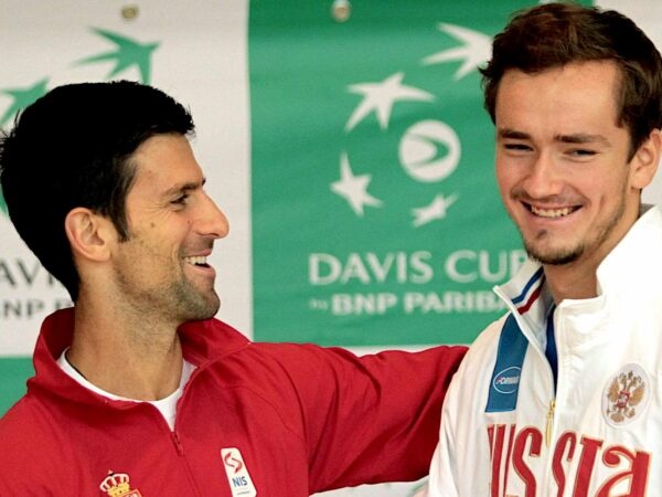 Novak Djokovic, Daniil Medvedev, Davis Cup 2019