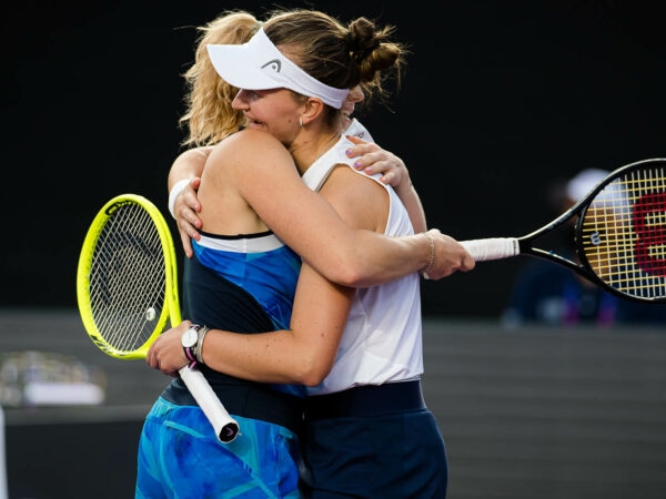 Krejcikova and Siniakova WTA Finals 2021