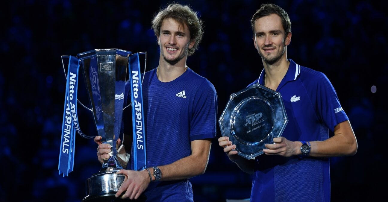 Alexander Zverev and Daniil Medvedev