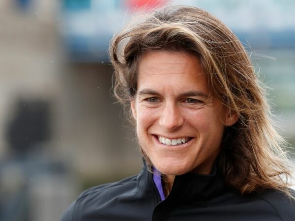 Amelie Mauresmo of France poses for a photograph