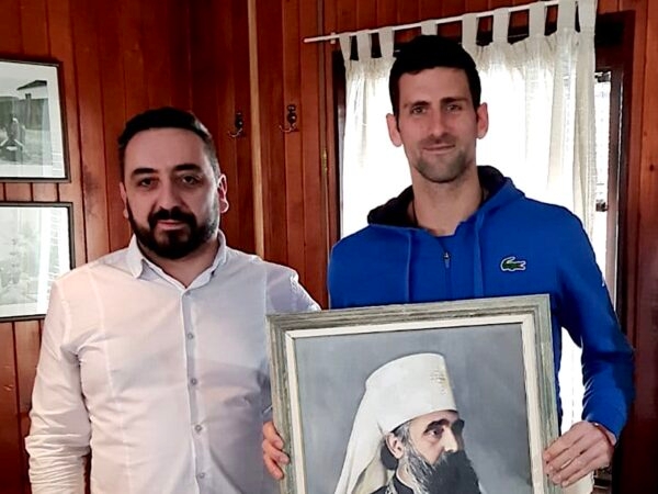 Novak Djokovic, orthodox church