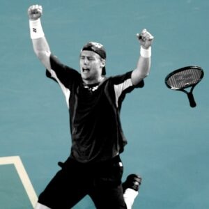 Lleyton Hewitt at the Australian Open