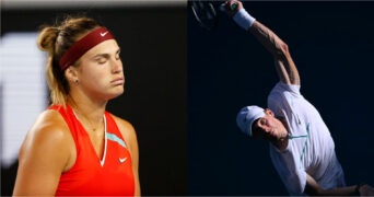 Aryna Sabalenka and Denis Shapovalov