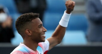 Auger Aliassime, Open d'Australie 2022