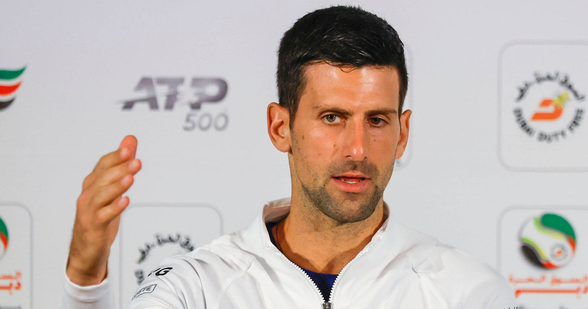 Novak Djokovic, Dubai, 2022