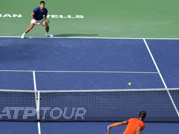 Carlos Alcaraz and Rafael Nadal, Indian Wells 2022