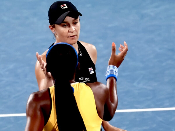 Ash Barty and Cori Gauff, Adelaide 2022