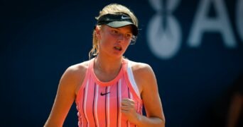 Linda Fruhvirtova of the Czech Republic at the 2020 Prague Open WTA International