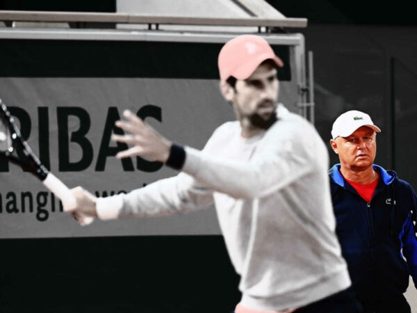 Marian Vajda coaching Novak Djokovic, Roland-Garros 2020