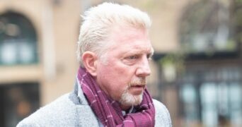 Boris Becker arrives at court where the German is facing a bankruptcy trial in Southwark Crown Court, London, England, UK on Tuesday 5 April, 2022.