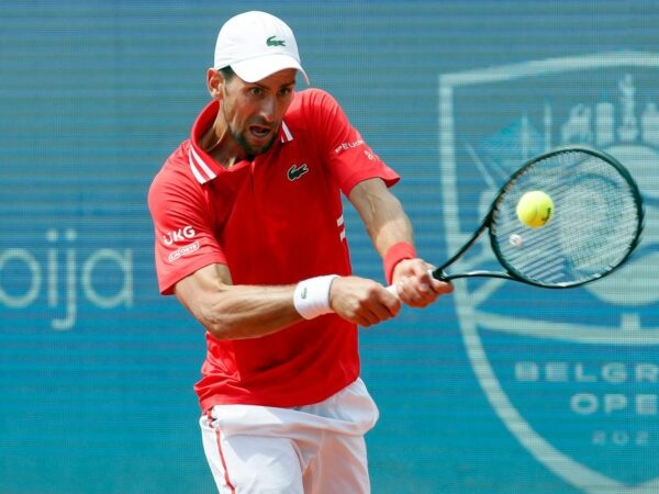 Serbia's Novak Djokovic at the ATP 250 Belgrade Open