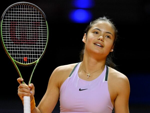 Emma Raducanu at the Porsche Tennis Grand Prix in Stuttgart 2022