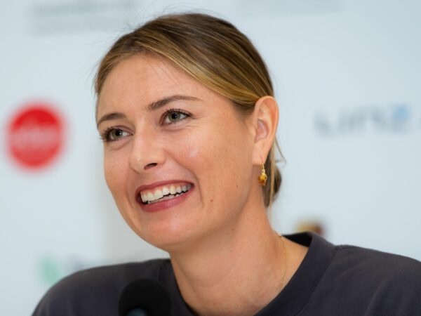 Maria Sharapova at the Upper Austria Ladies Linz WTA International tennis tournament in 2019