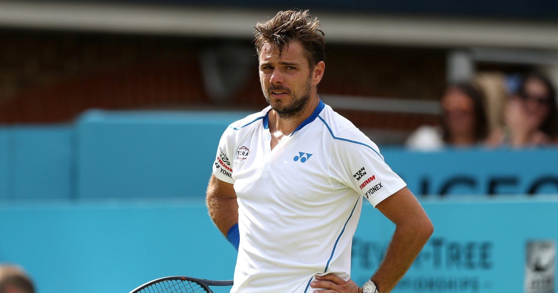 Stan Wawrinka hands on hips