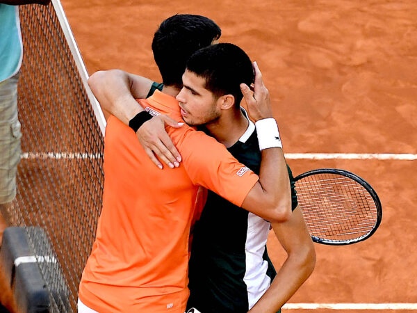 Novak Djokovic and Carlos Alcaraz, Madrid 2022