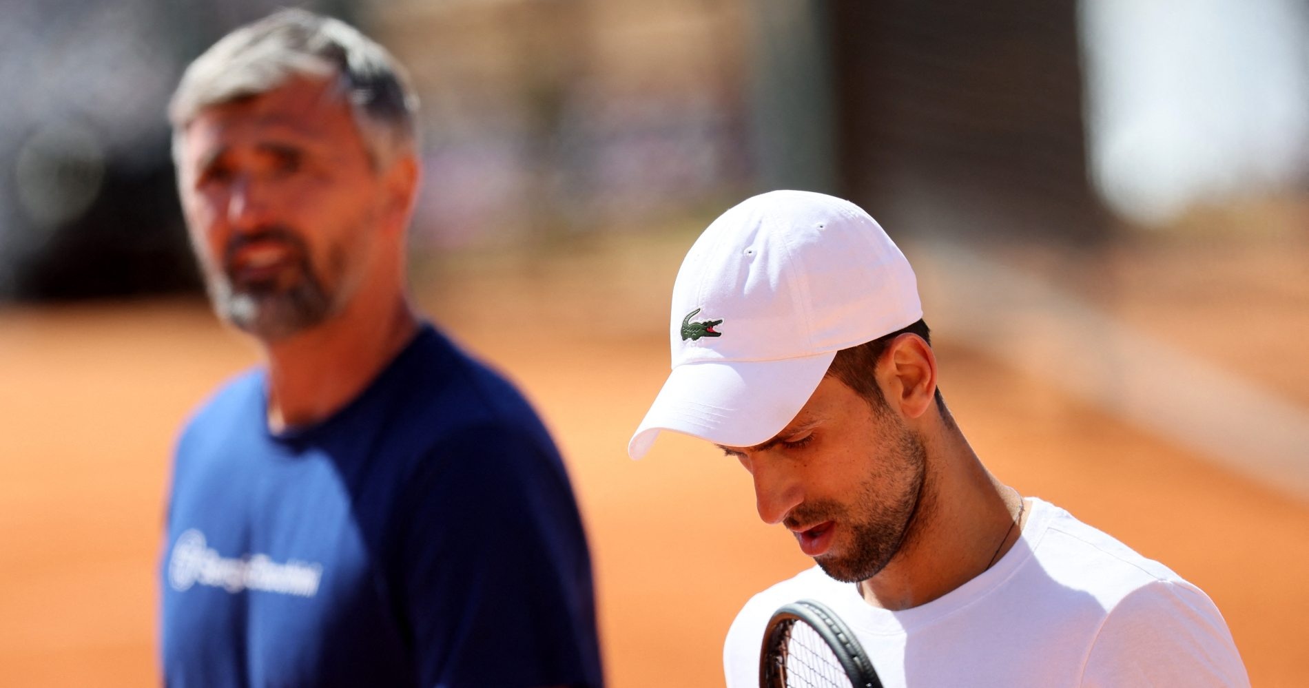 Goran Ivanisevic and Novak Djokovic in 2022 | © Panoramic