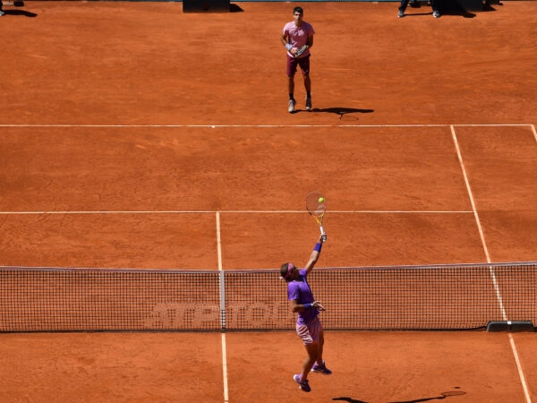 Rafael Nadal and Carlos Alcaraz, Madrid 2021