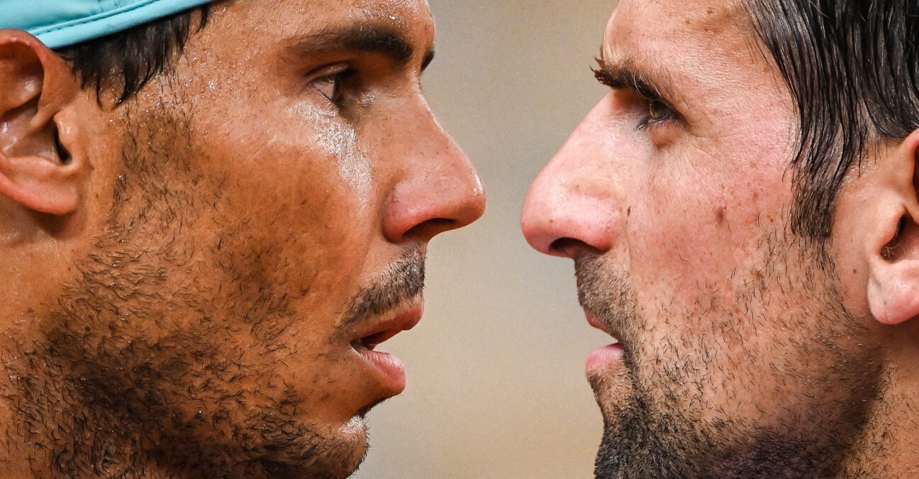 Rafael Nadal and Novak Djokovic, 2022
