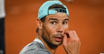 Rafael Nadal practice RG 2022