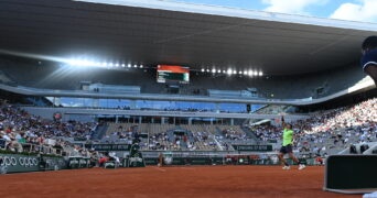 Roland-Garros, court Philippe-Chatrier general view