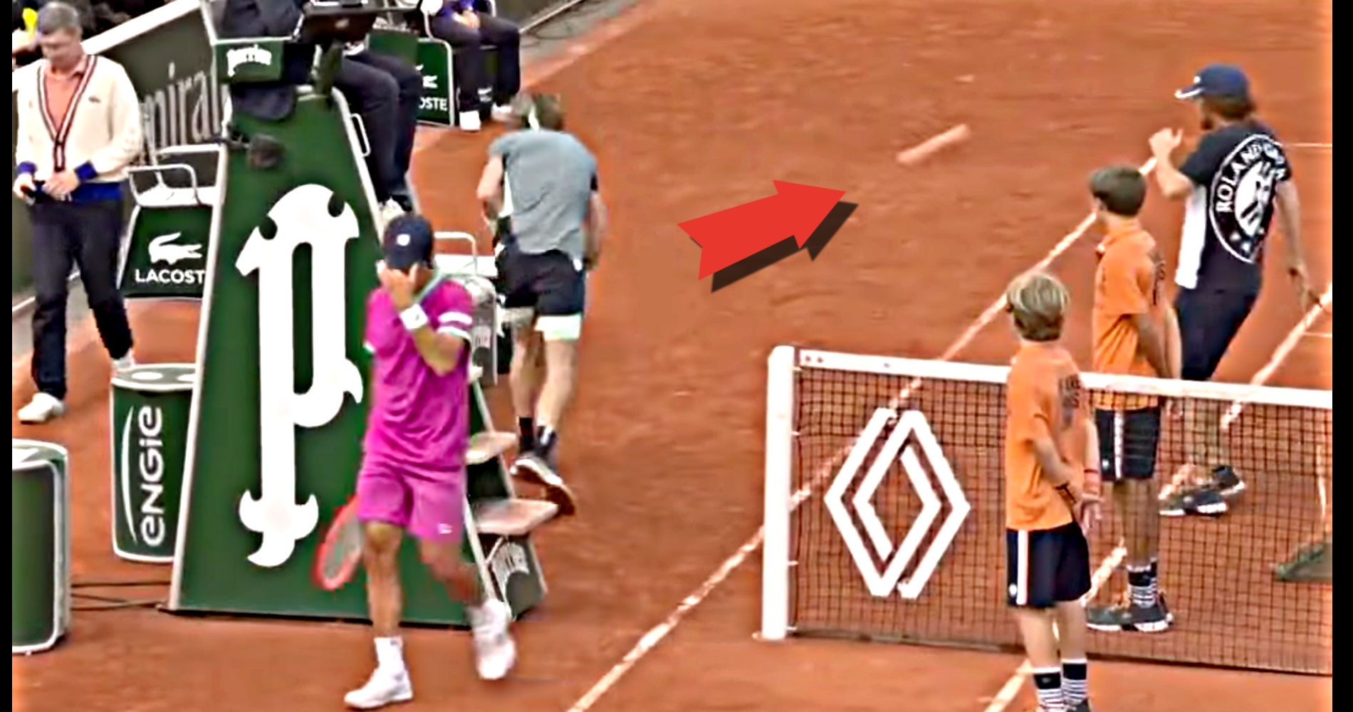 Andrey Rublev "unprofessionnal" at Roland-Garros 2022