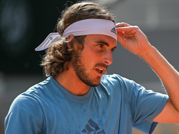 Stefanos Tsitsipas RG practice 2022