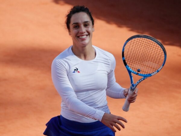 Italy's Martina Trevisan at Roland Garros 2020