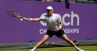 Botic Van De Zandschulp at the Queen's Club Championships