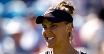 Brazil's Beatriz Haddad Maia at the Eastbourne International