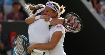 Halep and Flipkens