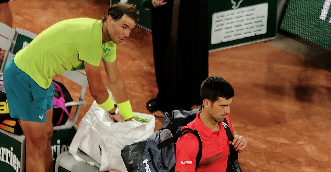 Rafael Nadal and Novak Djokovic, Roland-Garros 2022