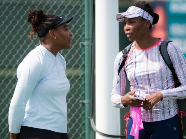 Venus WIlliams & Serena Williams at Indian Wells in 2019
