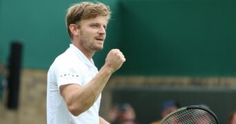 David Goffin at Wimbledon 2022