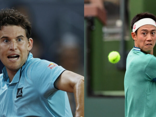 Dominic Thiem and Kei Nsihikori have been awarded wild cards for the 2022 Winston-Salem Open